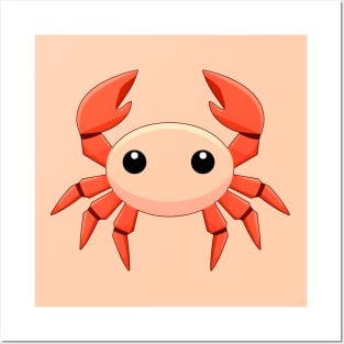 Cute Crab Posters and Art